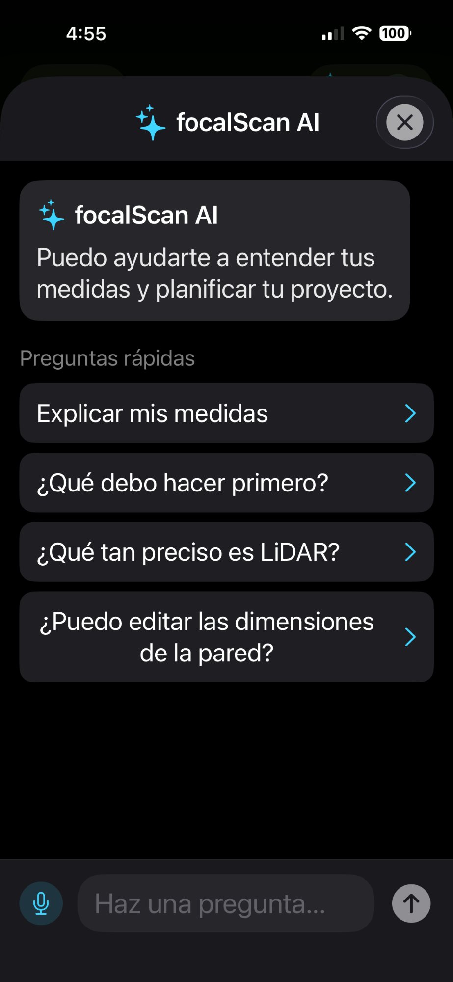 focalScan localized in 16 languages with metric and imperial units